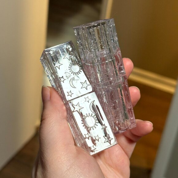 Cute Magical witchy clear empty lipstick tubes